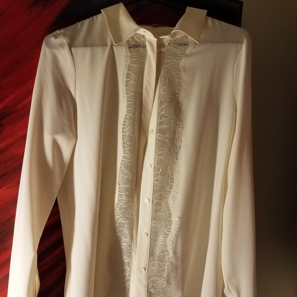 Catherine by Catherine Malandrino Ivory Blouse 10